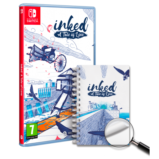 Inked: A Tale of Love Nintendo Switch™ + notebook