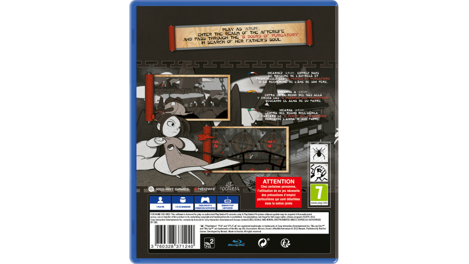 Jeu PS4 8Doors Arum's Afterlife Adventure - Édition Red Art Games, Neuve