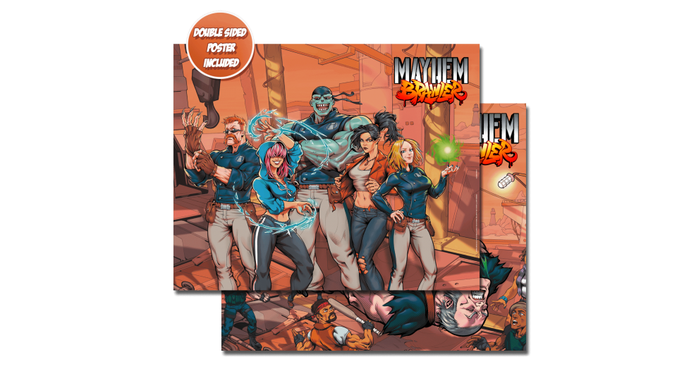 Mayhem Brawler PS5 - Édition Européenne (FR/EN/DE/ES/IT/PT) - NEUF Sous Blister - Red Art Games