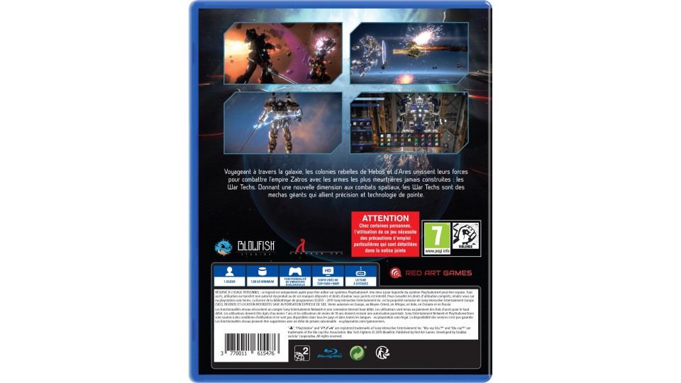 Jeu War Tech Fighters - Version Européenne (EUR) - PlayStation 4 PS4 - Neuf Sous Blister