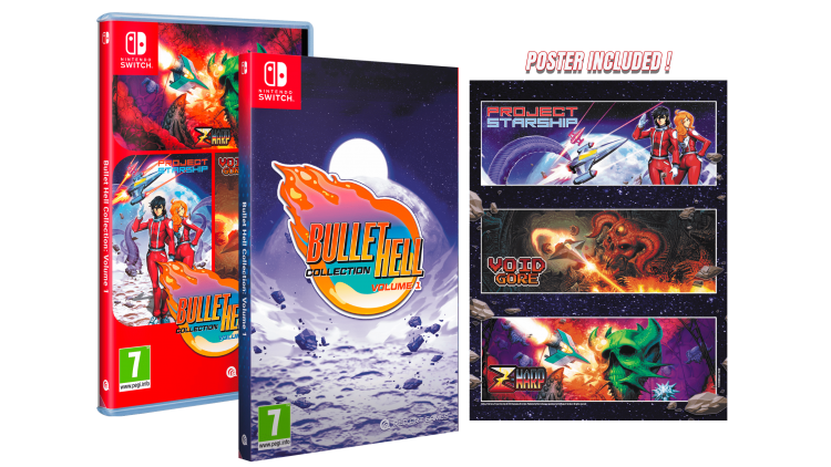 Bullet Hell Collection Volume 1 - Nintendo Switch - Jeu Neuf Sous Blister - Sortie 2025