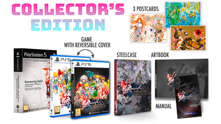 Romancing SaGa -Minstrel Song- Remastered International PS5™ (Collector's Edition)