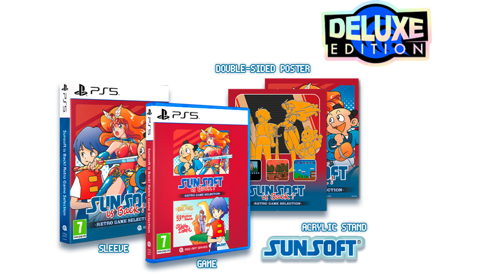 SUNSOFT is Back! Retro Game Selection PS5™ (Deluxe Edition)