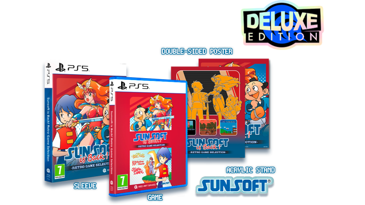 SUNSOFT is Back! Retro Game Selection PS5™ (Deluxe Edition)
