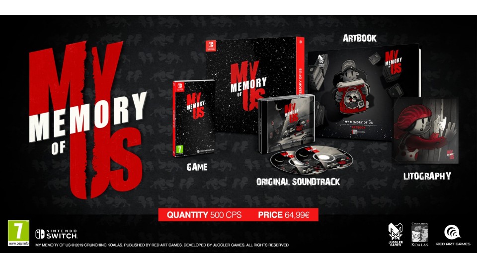 新品未開封 My Memory of Us Switch 私たちの記憶 My Memory Of Us Collector's Edition Nintendo Switch™