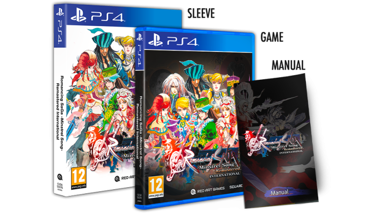 Romancing SaGa -Minstrel Song- Remastered International PS4™