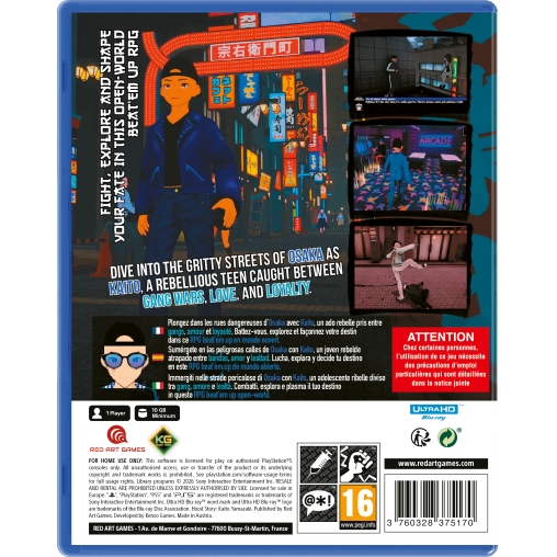 Hood Story: Kaito Yamazaki PS5™