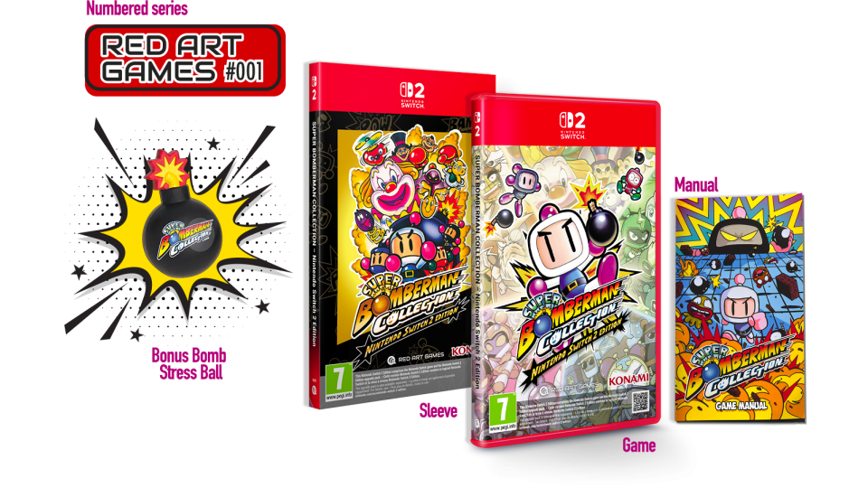 SUPER BOMBERMAN COLLECTION Nintendo Switch 2 Edition™ (Game Card)